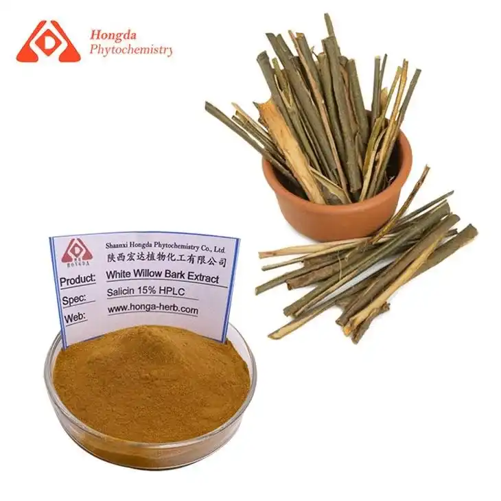 White Willow Bark Extract Powder White Willow Bark Extract Powder